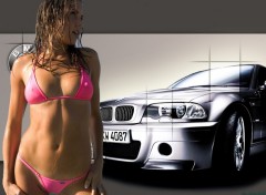 Fonds d'cran Erotic Art Girls & Cars