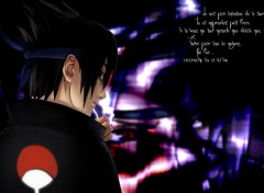 Wallpapers Manga menace d'itachi