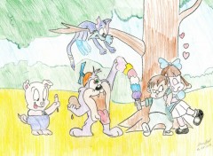 Wallpapers Art - Pencil tiny toons