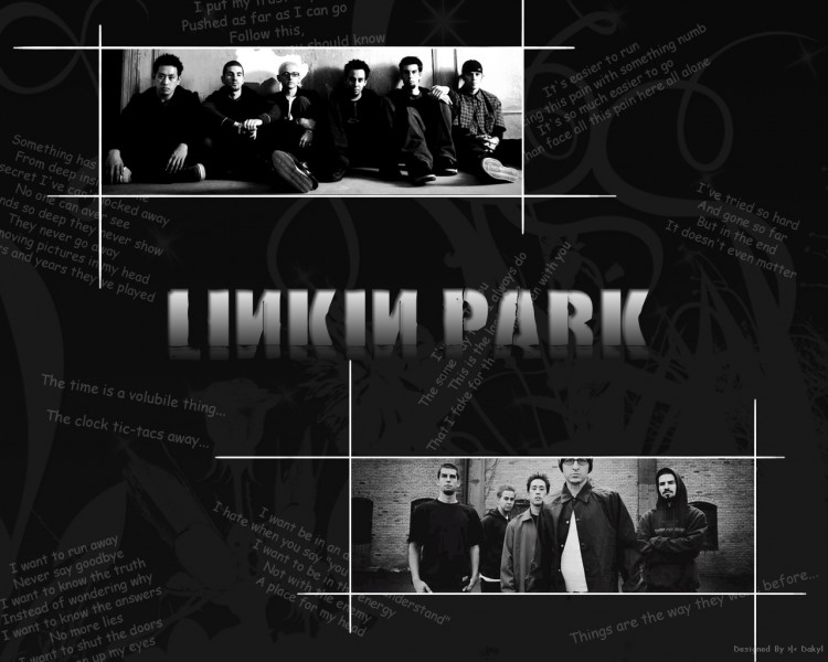 Wallpapers Music Linkin Park LP Black