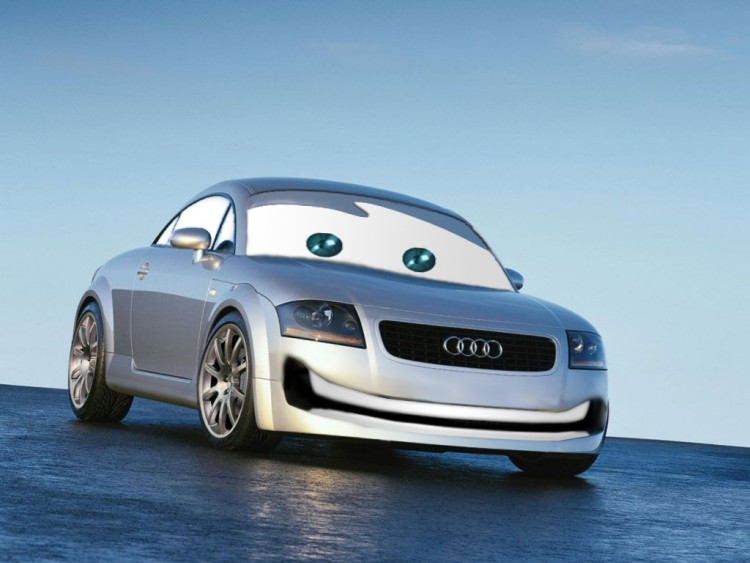 Wallpapers Cartoons Cars 1 and 2 AUDI TT