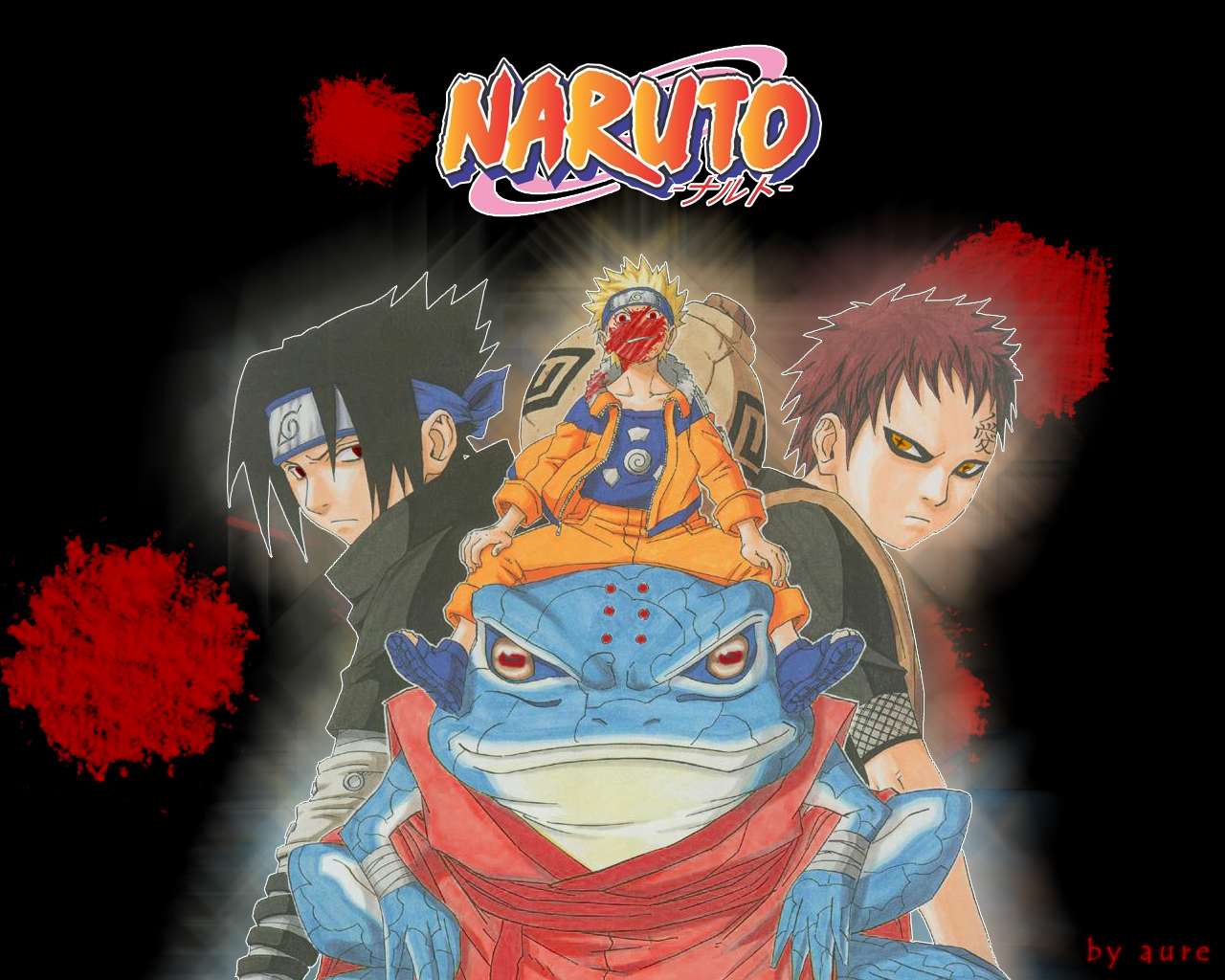 Fonds d'cran Manga Naruto barbares