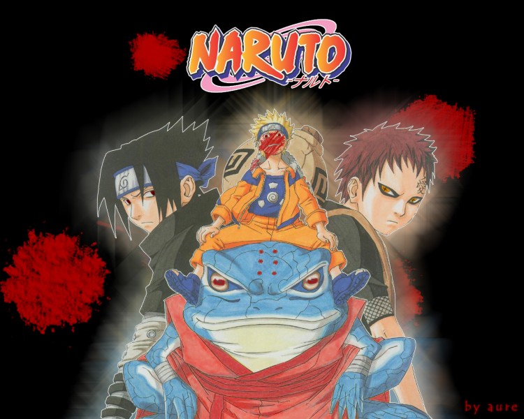 Fonds d'cran Manga Naruto barbares