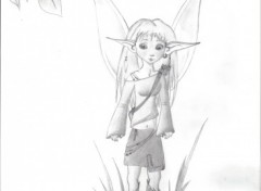 Wallpapers Art - Pencil Elf simple