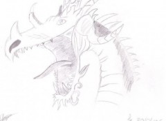 Wallpapers Art - Pencil Dragon