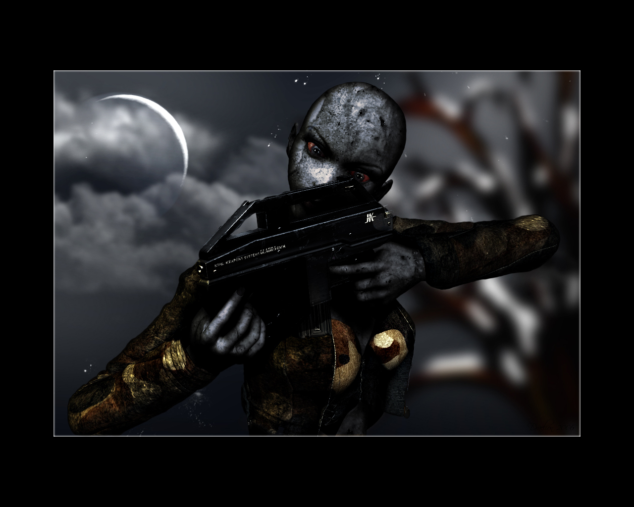 Wallpapers Digital Art 3D - Poser Undead