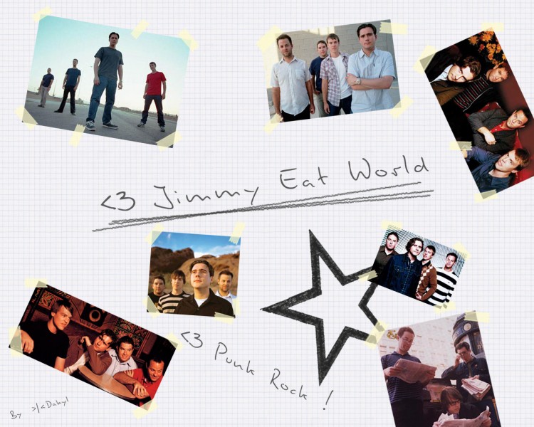 Fonds d'cran Musique Jimmy Eat World JEW cahier