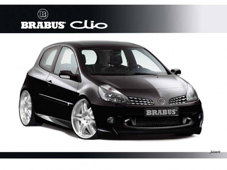 Fonds d'cran Voitures Renault clio brabus 2006