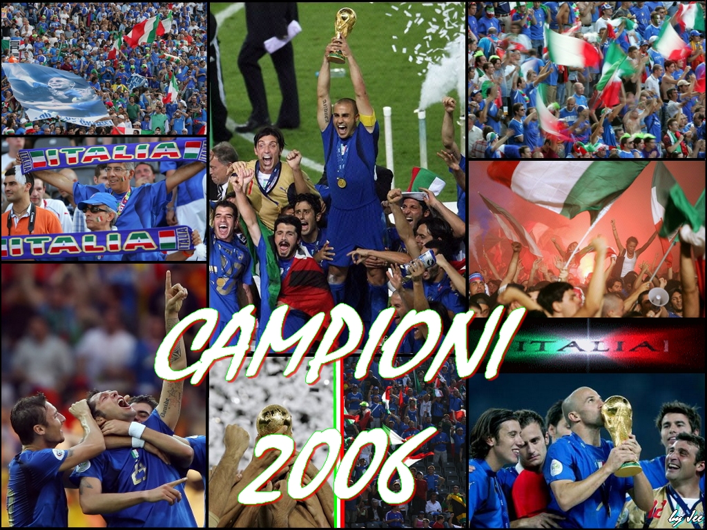 Fonds d'cran Sports - Loisirs Football campioni del mondo 2006 !!