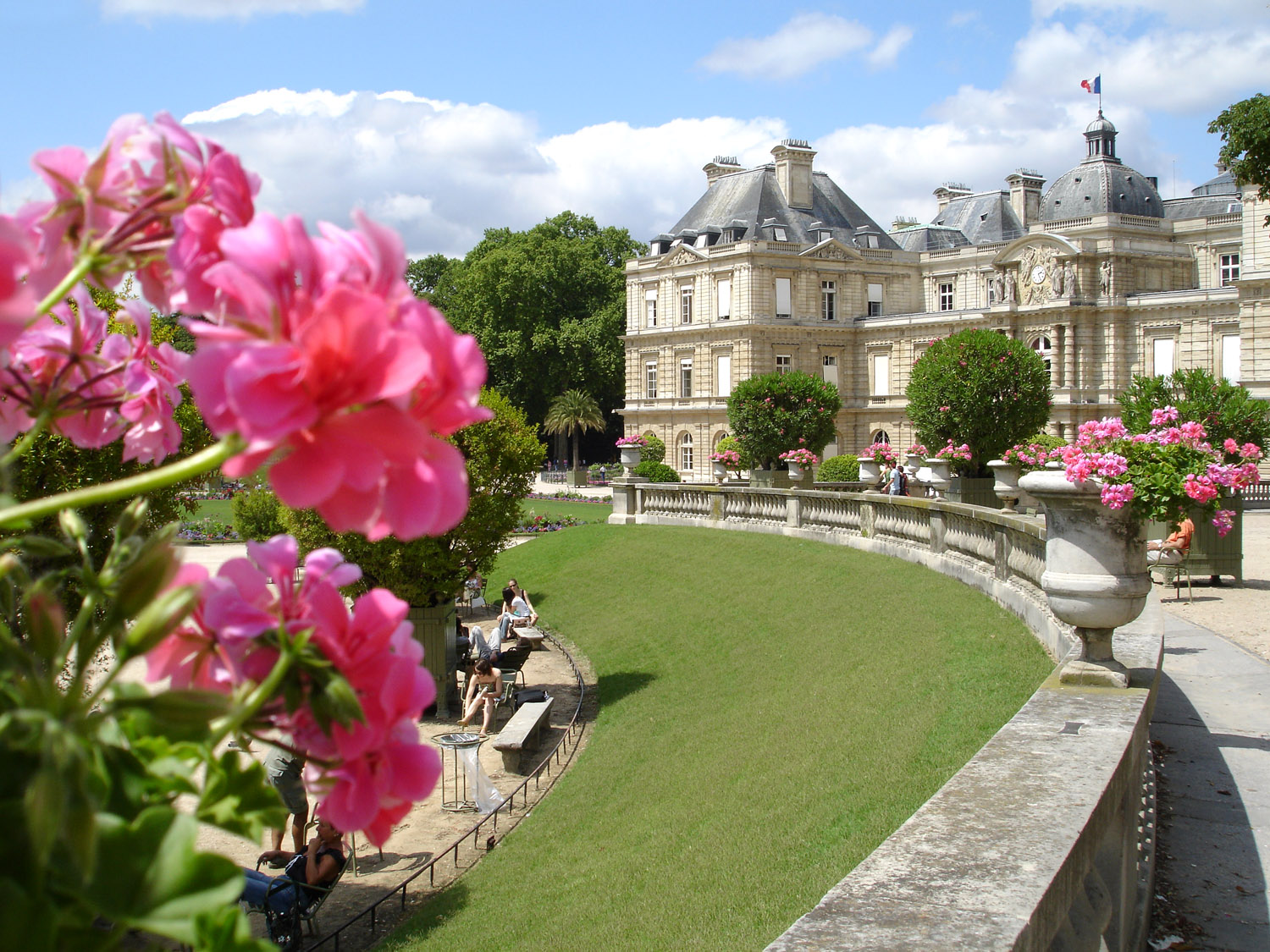 Fonds d'cran Voyages : Europe France > Ile-de-France jardin du Luxembourg