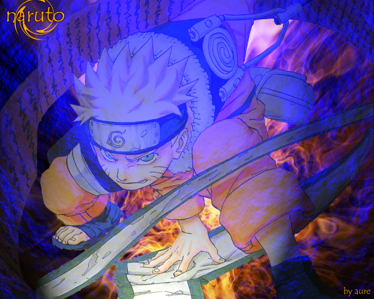 Fonds d'cran Manga Naruto chacra++