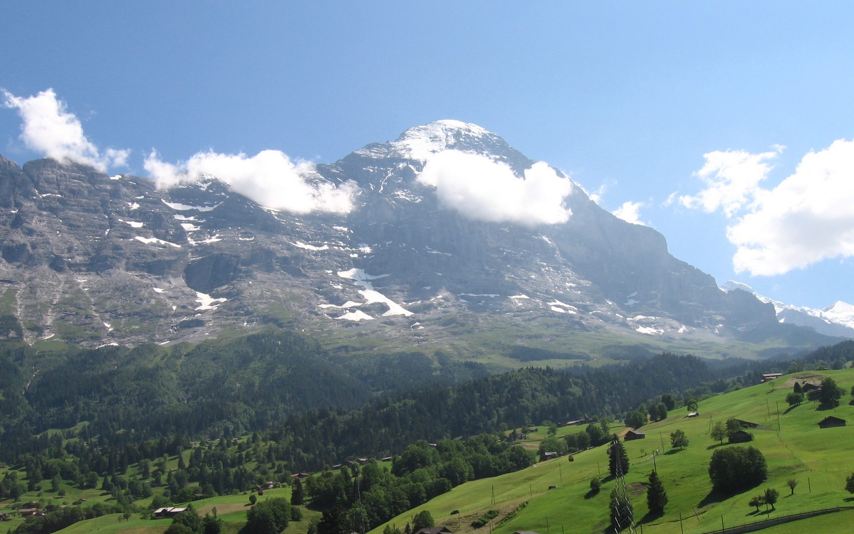 Fonds d'cran Nature Montagnes l'Eiger