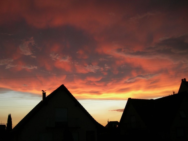 Fonds d'cran Nature Ciel - Nuages Ciel Bizarre