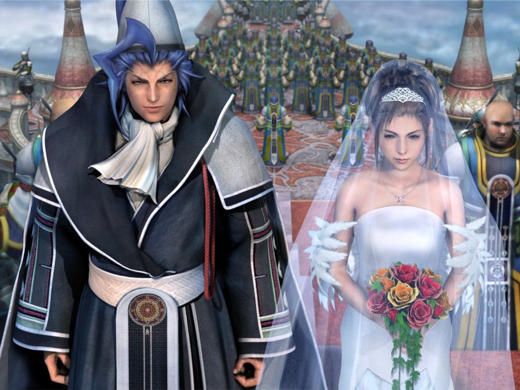 Fonds d'cran Jeux Vido Final Fantasy X Mariage de Yuna