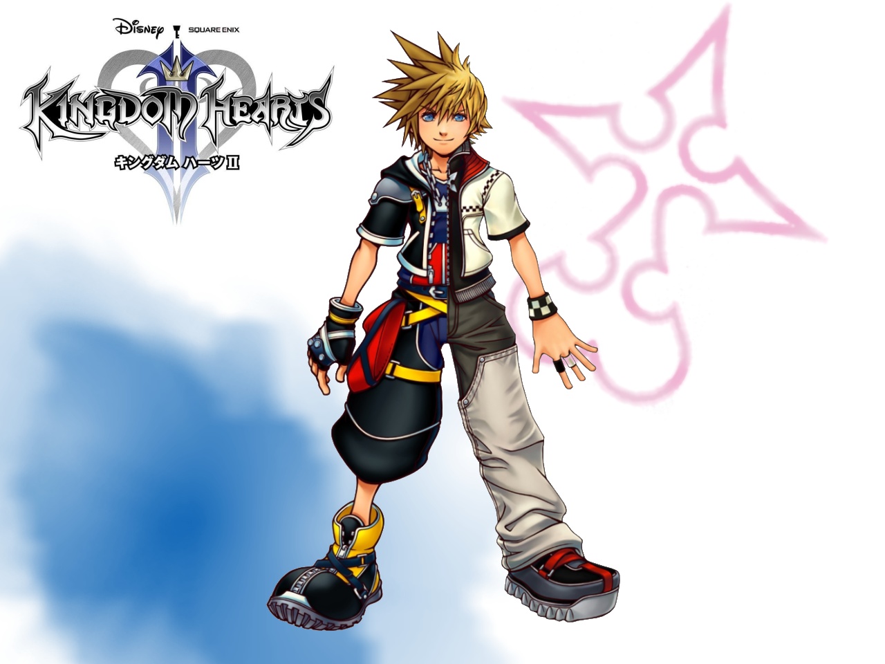 Fonds d'cran Jeux Vido Kingdom Hearts II sora/roxas