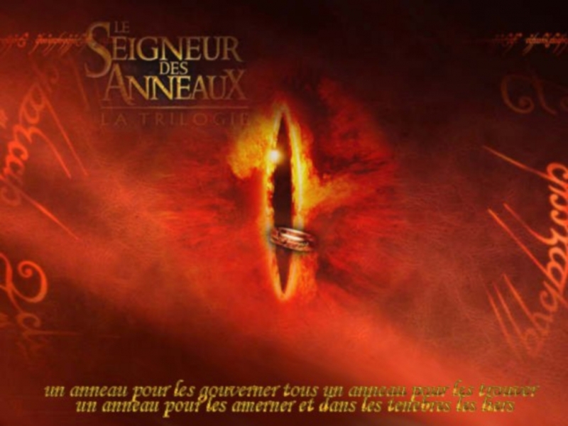 Wallpapers Movies The Lord of the Rings: The Fellowship of the Ring L'oeil et l'anneau