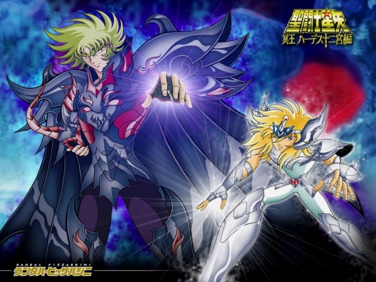 Fonds d'cran Manga Saint Seiya - Les Chevaliers du Zodiaque duel