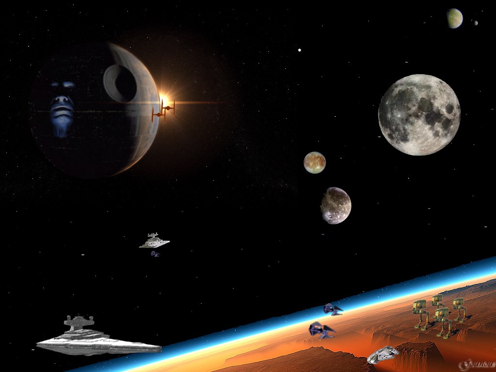 Fonds d'cran Espace Univers l'empire des siths