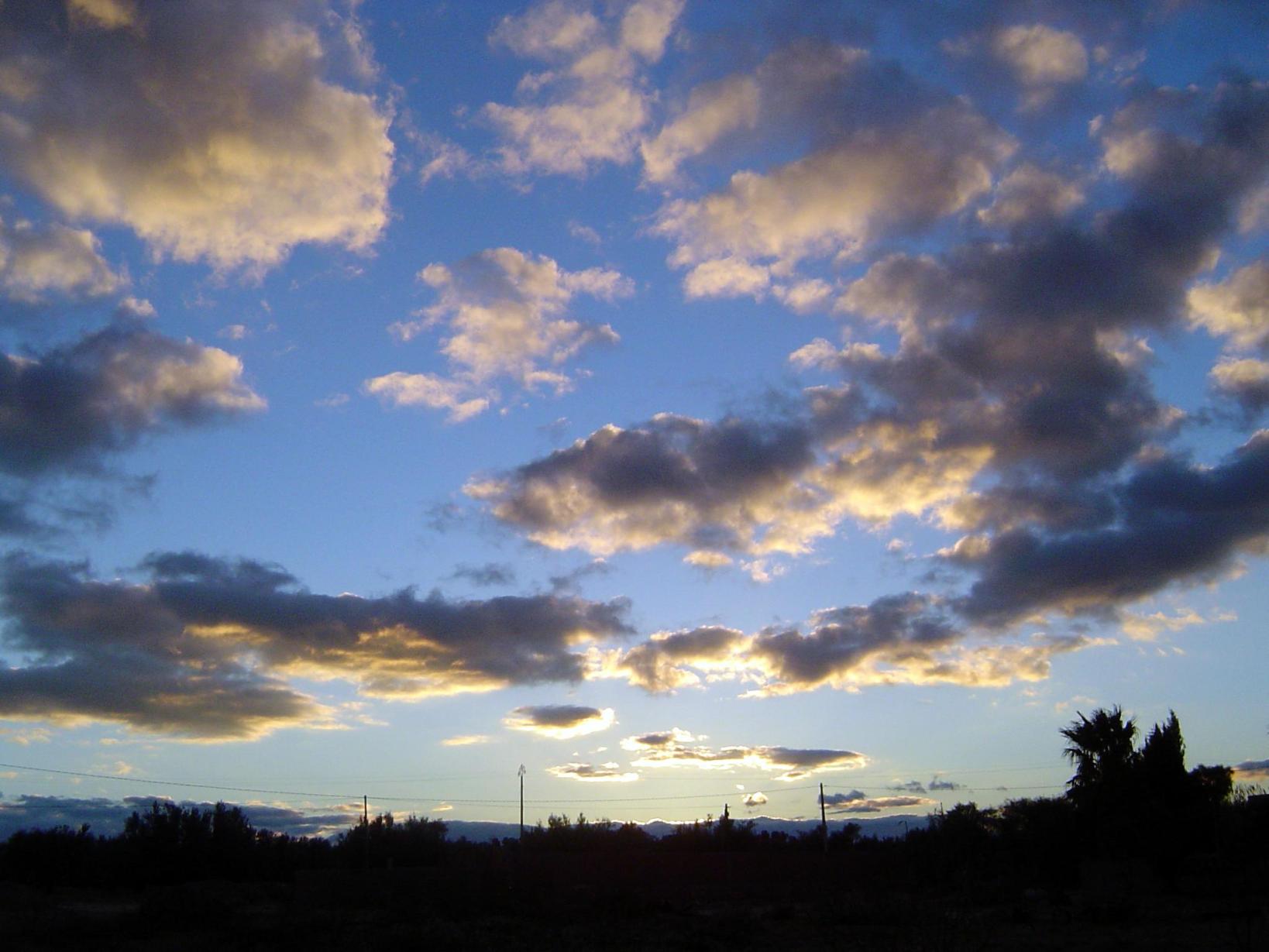 Wallpapers Nature Skies - Clouds Ciel de Kasserine - Tunisie