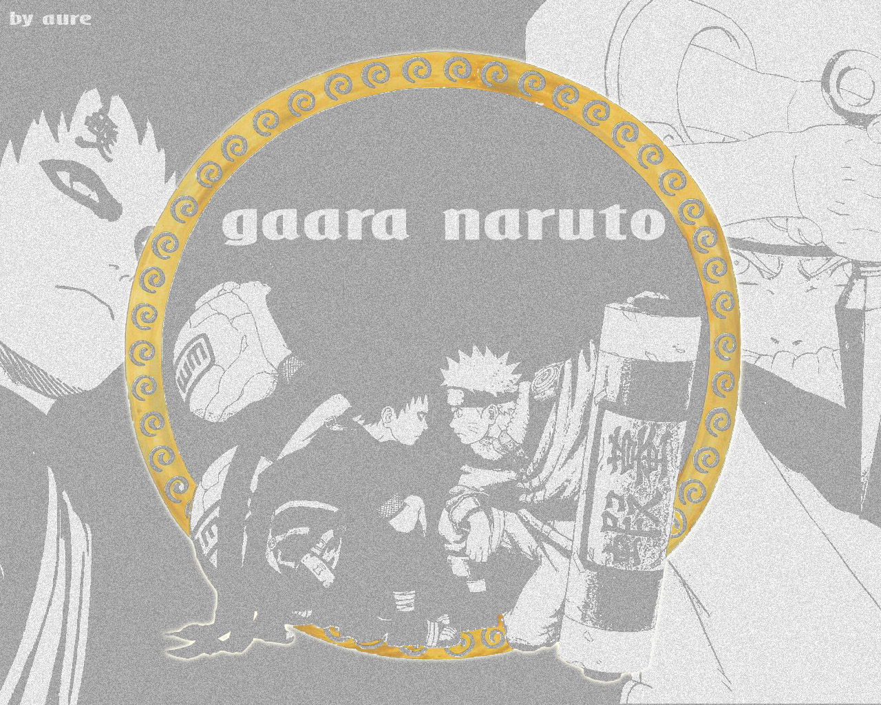 Wallpapers Manga Naruto naruto vs gaara