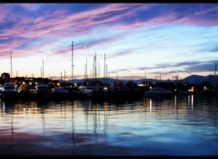 Wallpapers Trips : Europ Antibes et son couch de soleil