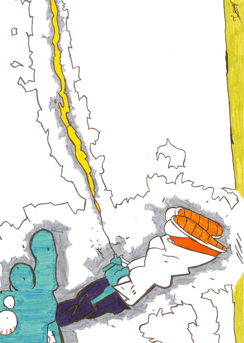 Fonds d'cran Art - Crayon BDs - Titeuf lectrification1