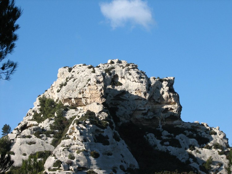 Fonds d'cran Nature Roches - Pierres - Sables Montagne des Baux