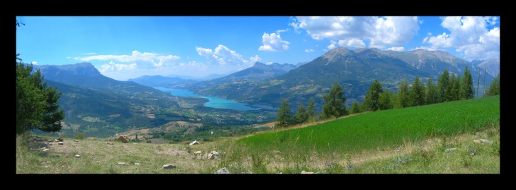 Fonds d'cran Nature Paysages Lac de Serre-Ponon (05)