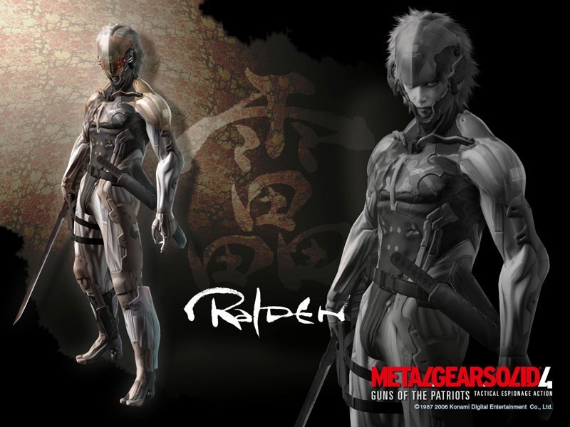 Wallpapers Video Games Metal Gear Solid 4 Raiden