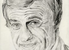 Wallpapers Art - Pencil Jean-Paul Belmondo