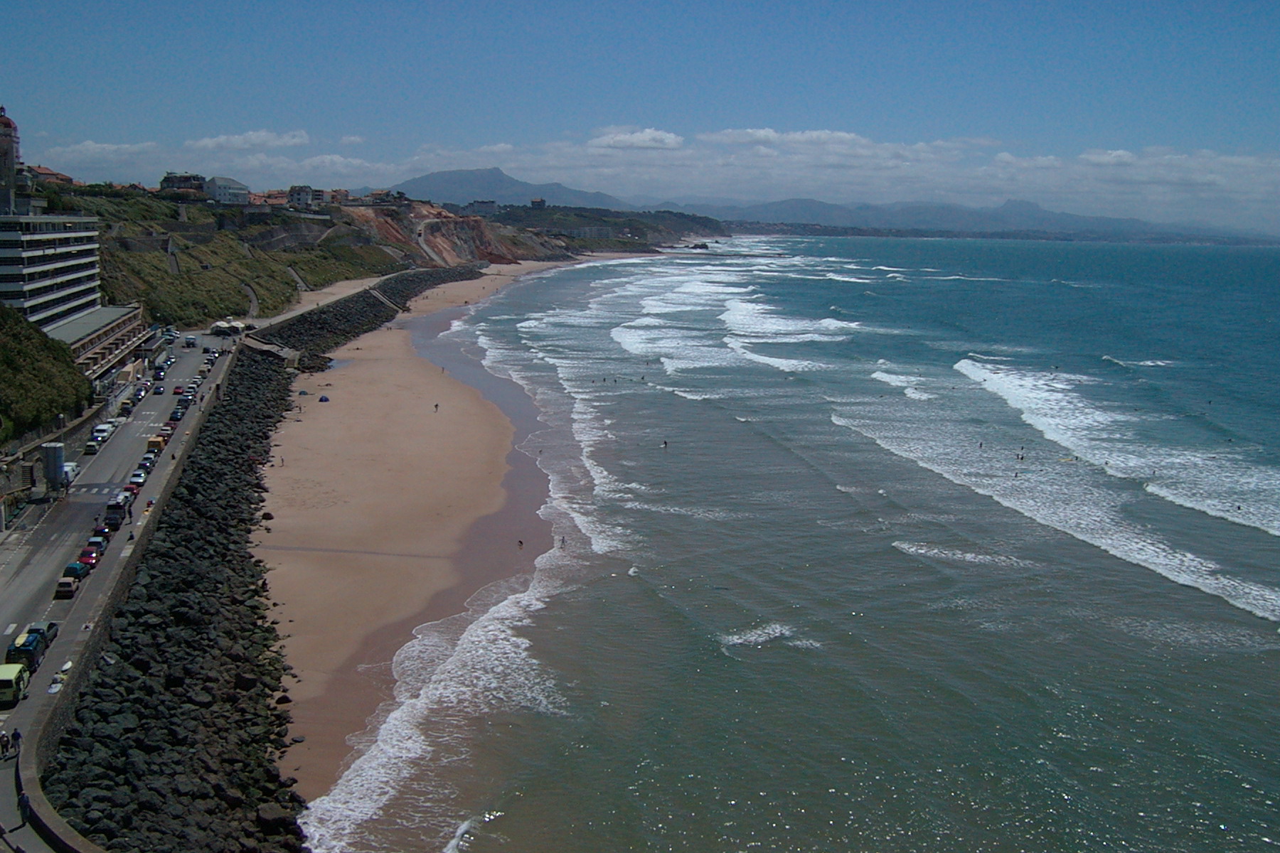 Wallpapers Trips : Europ France > Pyrnes Atlantiques plage de Biarritz