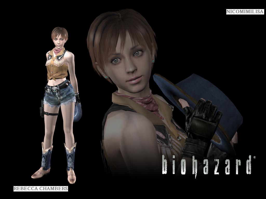 Fonds d'cran Jeux Vido Resident Evil 0 Rebecca Chambers