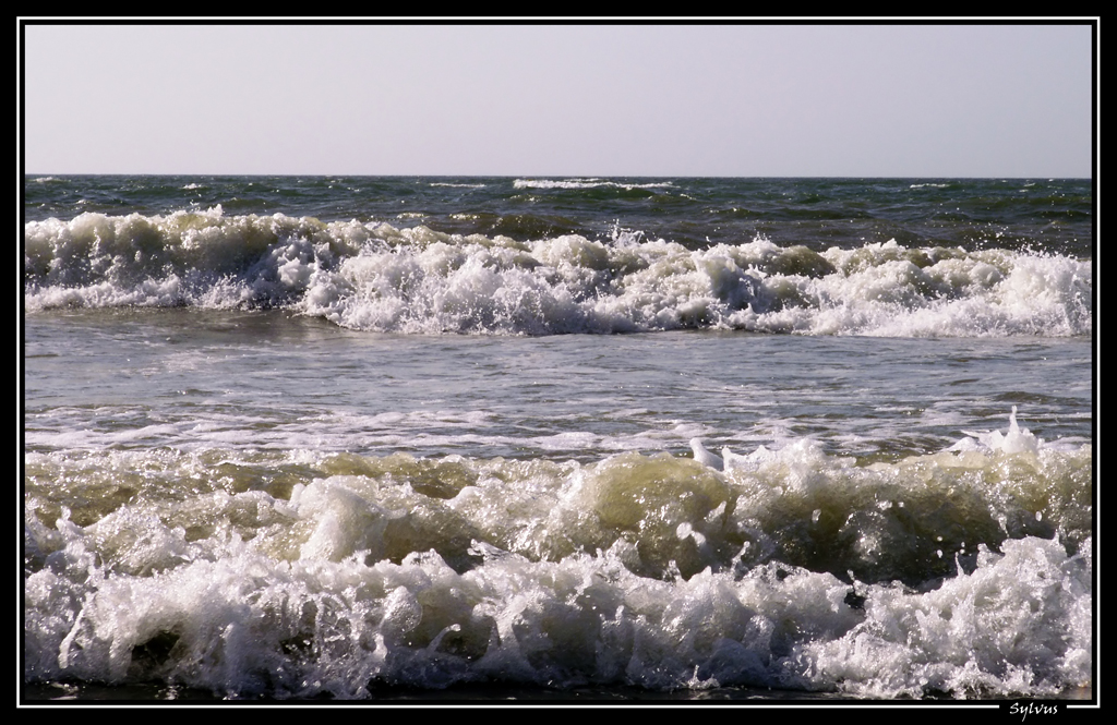 Wallpapers Nature Seas - Oceans - Beaches mer agite a berck!!