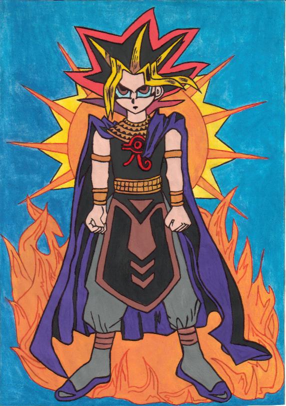 Fonds d'cran Art - Peinture Dessins Anims Yugi!!!