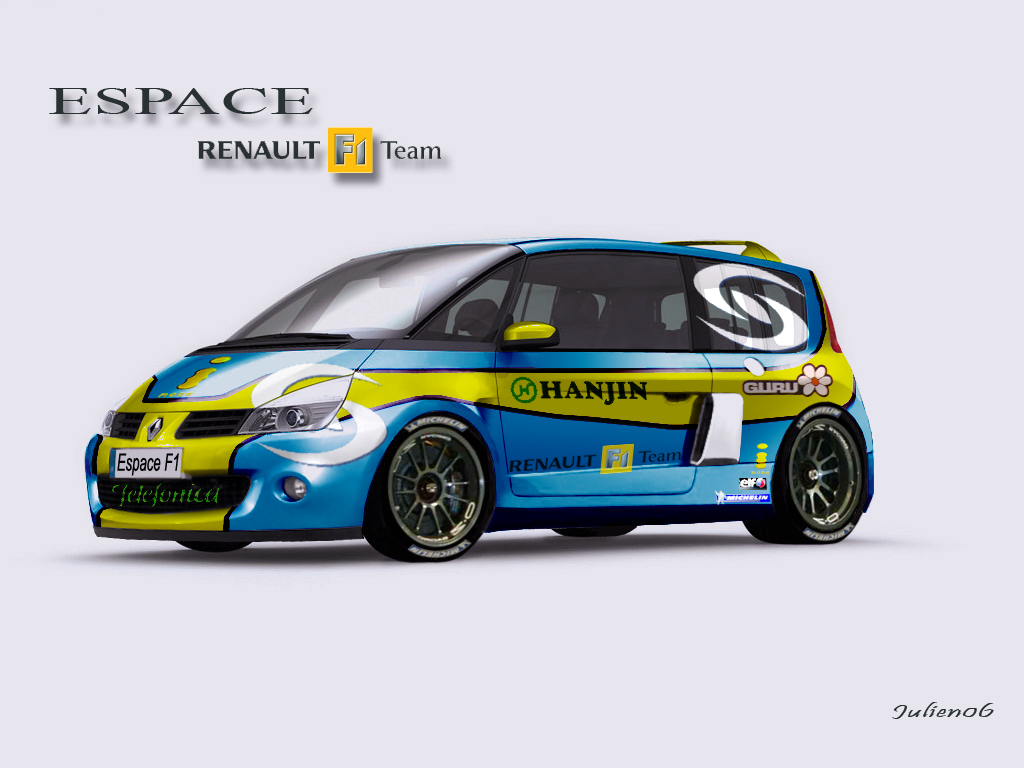 Wallpapers Cars Renault renault espace f1