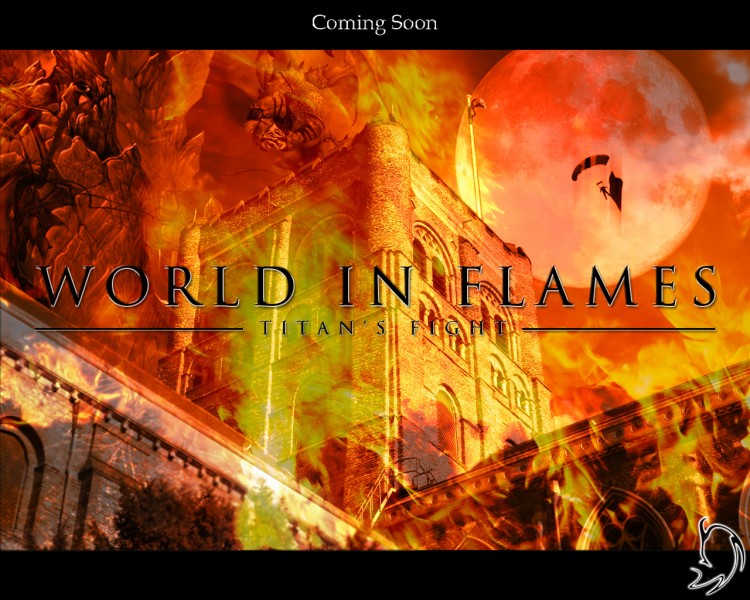 Wallpapers Digital Art Abstract World In Flames