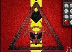 Wallpapers Digital Art Biohazard Door