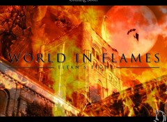 Fonds d'cran Art - Numrique World In Flames