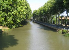 Fonds d'cran Nature le canal du midi