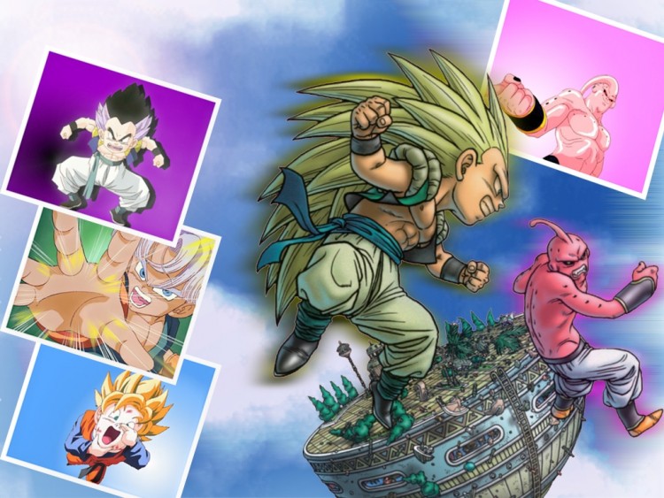 Wallpapers Manga Dragon Ball Z gotrunk vs bou