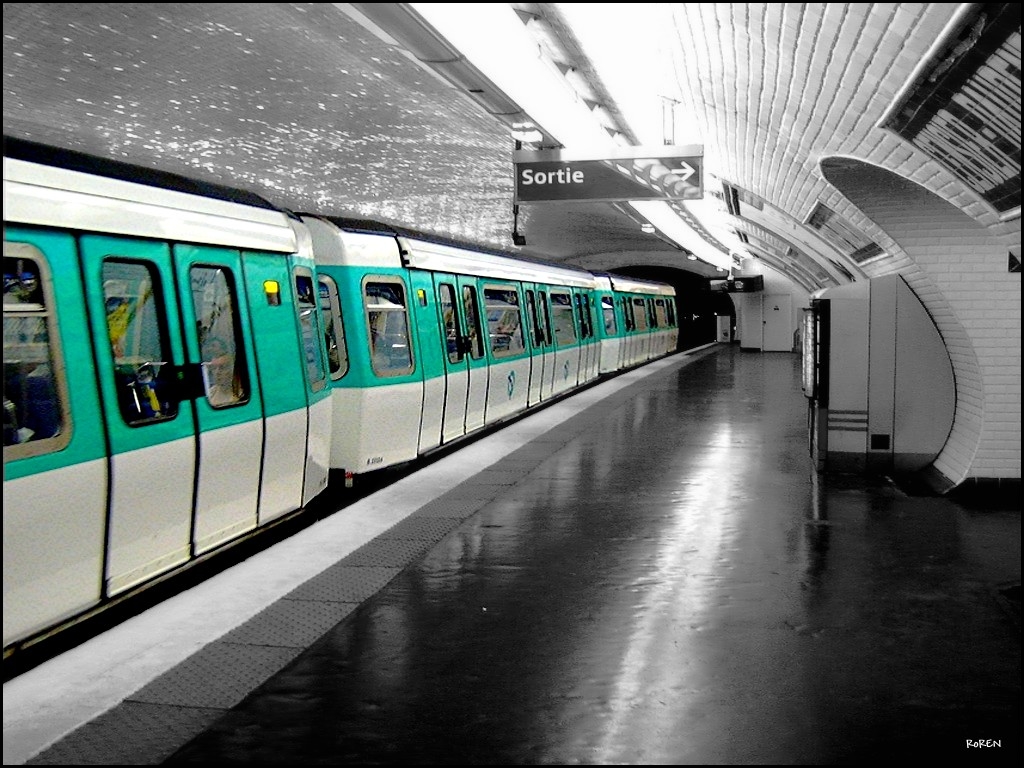 Fonds d'cran Transports divers Mtro STATION de METRO