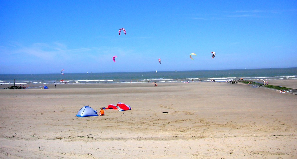 Fonds d'cran Nature Mers - Ocans - Plages plage de Blankenberge