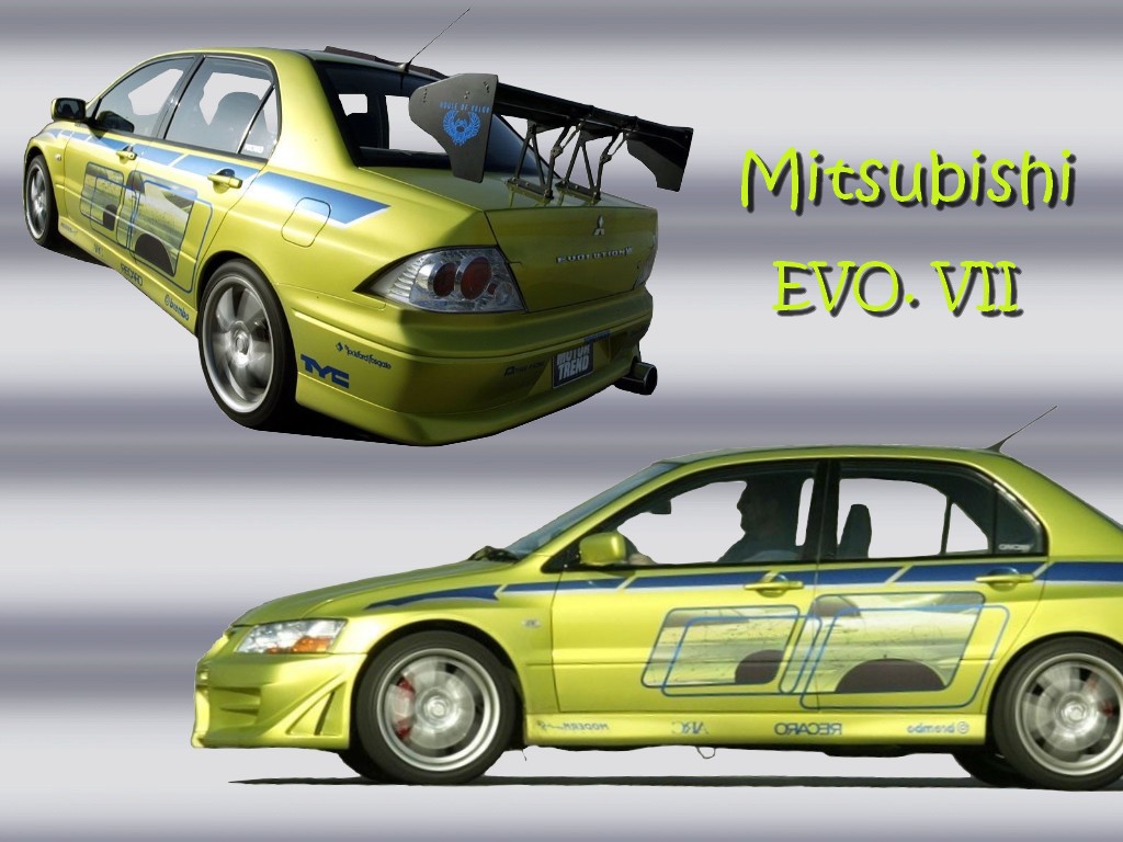 Fonds d'cran Voitures Mitsubishi Mitsubishi evo7