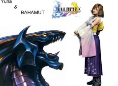 Fonds d'cran Jeux Vido Yuna & Bahamut