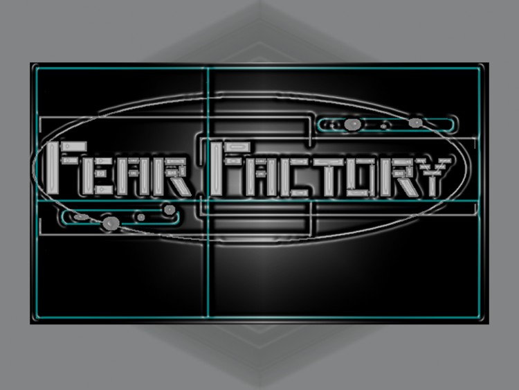 Wallpapers Digital Art Logos logo FEAR FACTORY