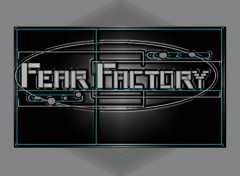 Wallpapers Digital Art logo FEAR FACTORY