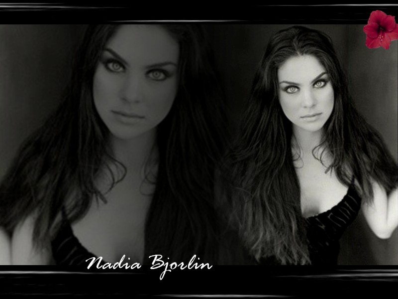 Fonds d'cran Clbrits Femme Nadia Bjorlin 