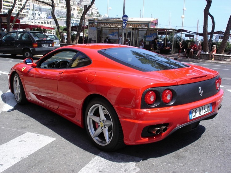 Fonds d'cran Voitures Ferrari 360 Modena  Monaco