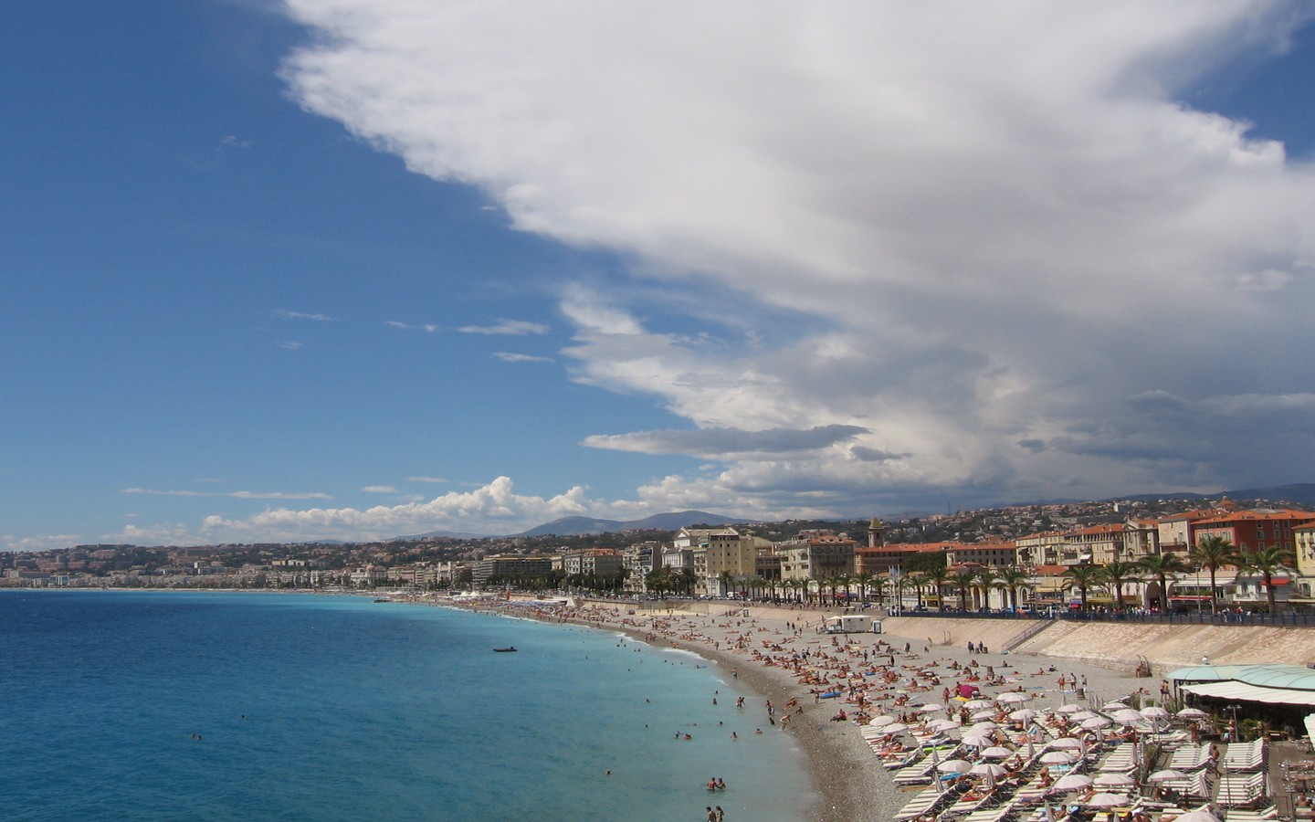 Fonds d'cran Voyages : Europe France > Provence-Alpes-Cte d'Azur Nice, baie des anges