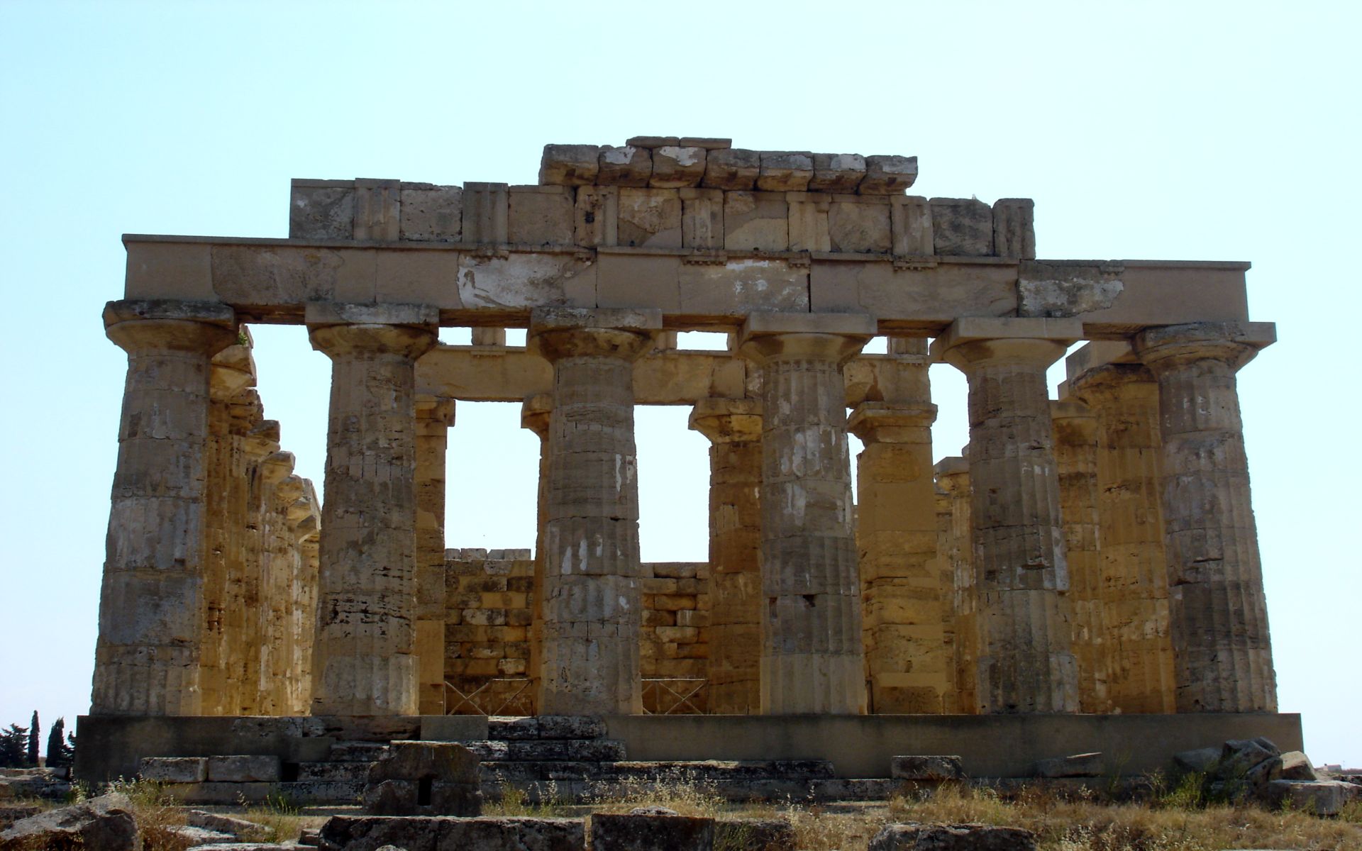 Wallpapers Constructions and architecture Ruins Selinunte